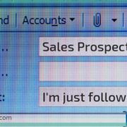 sales email screenshot
